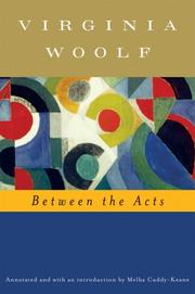 Cover of: Between the Acts (Annotated) by Virginia Woolf