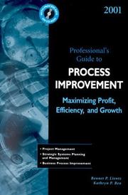 Cover of: 2001 Professional's Guide to Process Improvement: Maximizing Profit, Efficiency, and Growth (with CD-ROM)