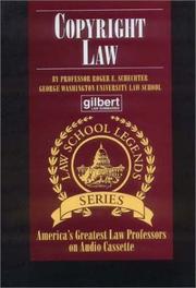 Cover of: Copyright Law