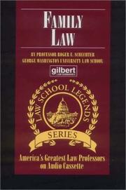 Cover of: Family Law