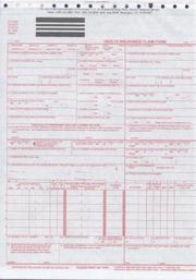 Cover of: Health Insurance Claim Form (CMS-1500) (Double Sheets with Carbon)