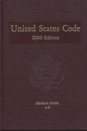United States Code, 2000, V. 30 by Office of the Law Revision Counsel House (U.S.)