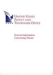 Cover of: General Information Concerning Patents