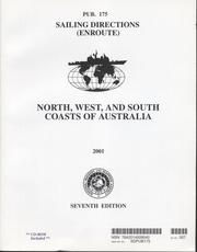 Cover of: North, West, and South Coasts of Australia, 2001 (Paper with CD-ROM): Pub. 175 (Sailing Directions (Enroute))
