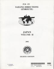 Cover of: Japan, Volume II, 2002 (Paper with CD-ROM): Pub. 159 (Sailing Directions (Enroute))