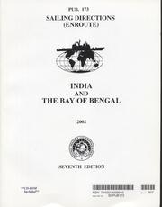 India and the Bay of Bengal, 2002 (Paper with CD-ROM): Pub. 173 (Sailing Directions (Enroute)) by National Imagery and Mapping Agency (U.S.)