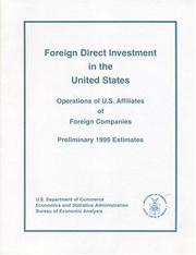 Foreign Direct Investment in the United States by Economic Analysis Bureau (U.S.)