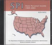 Cover of: State Personal Income, 1996-2003: SPI