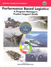 Performance Based Logistics by Defense Acquisition University