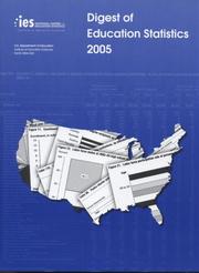 Cover of: Digest of Education Statistics, 2005 (Digest of Educational Statistics)