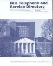 Cover of: NIH Telephone and Service Directory, October 2006