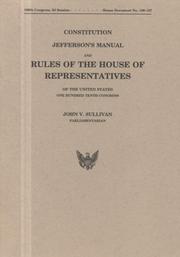 Cover of: Constitution, Jefferson