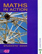 Cover of: Maths in Action by Jim Hunter, Doug Brown, J.L. Hodge, A.G. Robertson, Robin D. Howat, Edward C.K. Mullan, Ken Nisbet