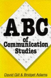 Cover of: ABC of Communication Studies