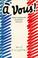 Cover of: A Vous