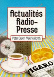Cover of: Actualites Radio-presse (Actualites Radio-presse)