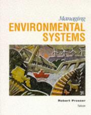 Cover of: Managing Environmental Systems