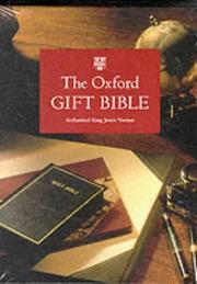 Cover of: The Oxford Gift Bible