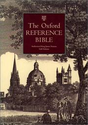 Cover of: The Oxford Reference Bible, KJV: King James Version (Bible Akjv)