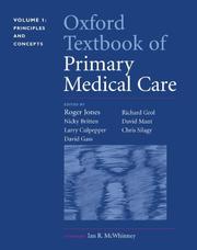 Cover of: Oxford Textbook of Primary Medical Care: 2-Volume Set