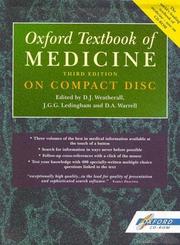 Cover of: Oxford Textbook of Medicine on Compact Disc (Oxford Medical Publications) by 