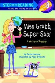 Cover of: Miss Grubb, Super Sub!: A Write-In Reader (Step into Reading)