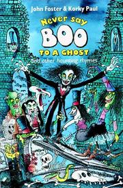 Cover of: Never Say Boo to a Ghost