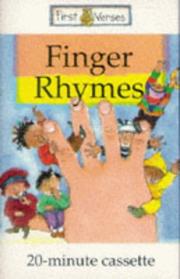 Cover of: Finger Rhymes (First Verses) by Vince Cross, John Foster