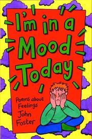 Cover of: I'm in a Mood Today