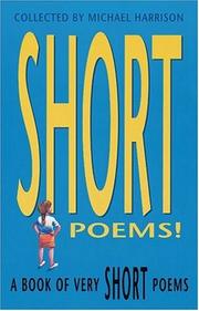 Cover of: A Book of Very Short Poems