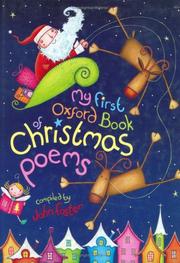 Cover of: My First Oxford Book of Christmas Poems by 