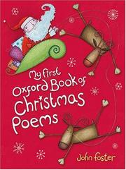 Cover of: My First Oxford Book of Christmas Poems by John Foster