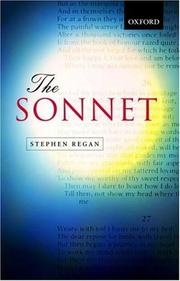 Cover of: The Sonnet by Stephen Regan