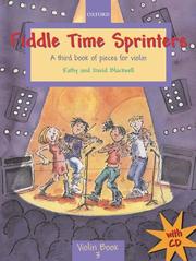 Cover of: Fiddle Time Sprinters: A Third Book of Pieces for Violin