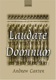 Cover of: Laudate Dominum: Psalm 148: For Soprano or Mezzo-Soprano Solo, Mixed Chorus, and Orchestra