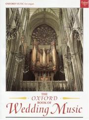 Cover of: The Oxford Book of Wedding Music