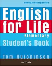 Cover of: English for Life Elementary: Student's Book