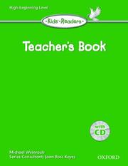 Cover of: The Oxford Dictionary for Kids Kids Readers: Kid's Readers Teacher Book with Audio CD (Kids Readers)