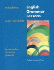 Cover of: English Grammar Lessons by Michael Dean