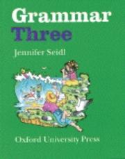 Cover of: Grammar | Jennifer Seidl