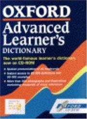 Cover of: Oxford Advanced Learner's Dictionary by A.S. Hornby