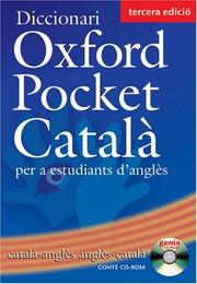 Cover of: Diccionari Oxford Pocket Catalan