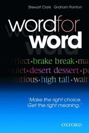 Cover of: Word For Word | Stewart Clark