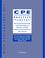 Cover of: CPE Practice Tests