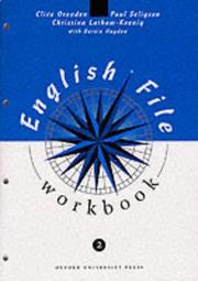 Cover of: English File by Clive Oxenden, Christina Latham-Koenig, Paul Seligson