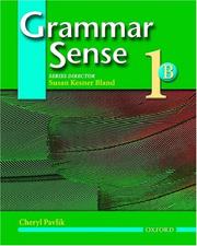 Cover of: Grammar Sense 1 by Cheryl Pavlik