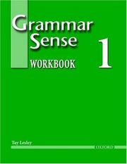 Cover of: Grammar Sense 1: Workbook (Grammar Sense)