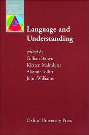 Cover of: Language and Understanding
