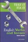 Cover of: English Verbs and Tenses (Test It, Fix It)