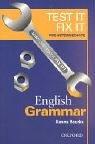 Cover of: Test It, Fix It - English Grammar
